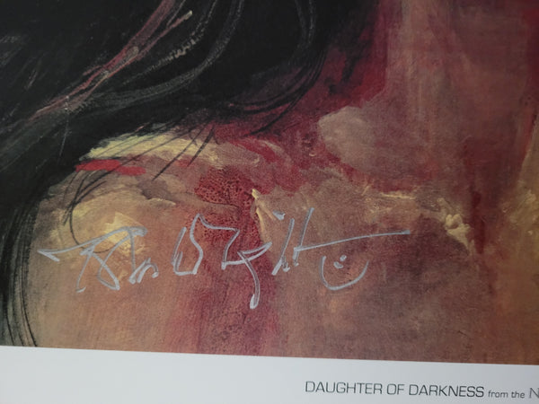 Daughter of Darkness 13" x 19" Print Autographed by Night Gallery artist Tom Wright (Copy)