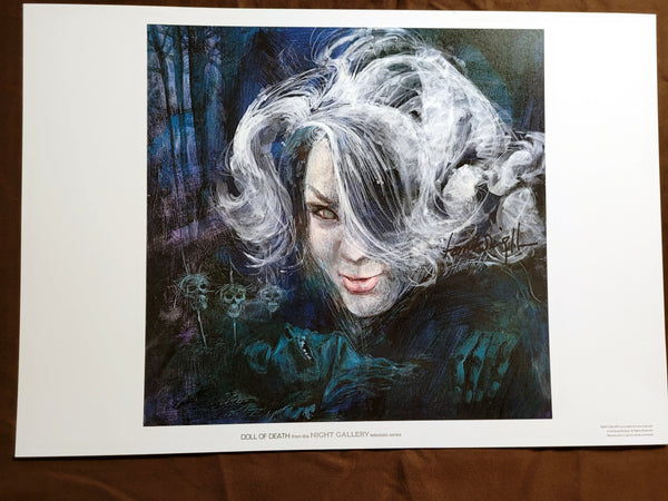 Doll of Death 13" x 19" Print Autographed by Night Gallery artist Tom Wright