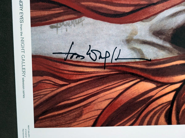 Girl with the Hungry Eyes 13" x 19" Print Autographed by Night Gallery artist Tom Wright