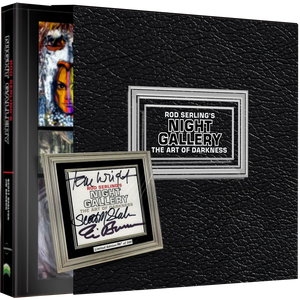 Rod Serling’s NIGHT GALLERY - THE ART OF DARKNESS w/ SLIPCASE + BOOKPLATE