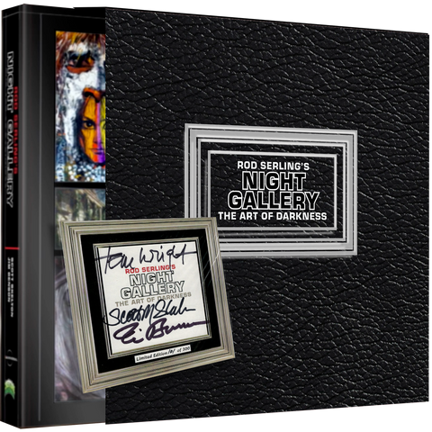 Rod Serling’s NIGHT GALLERY - THE ART OF DARKNESS w/ SLIPCASE + BOOKPLATE