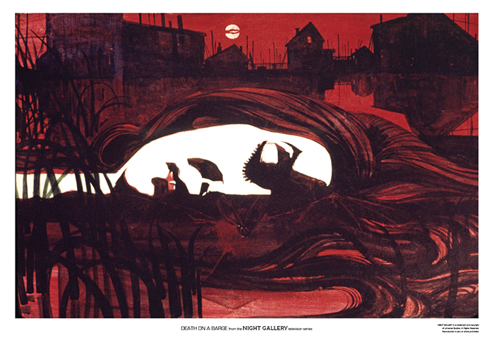 Death on a Barge – 13" x 19" Print