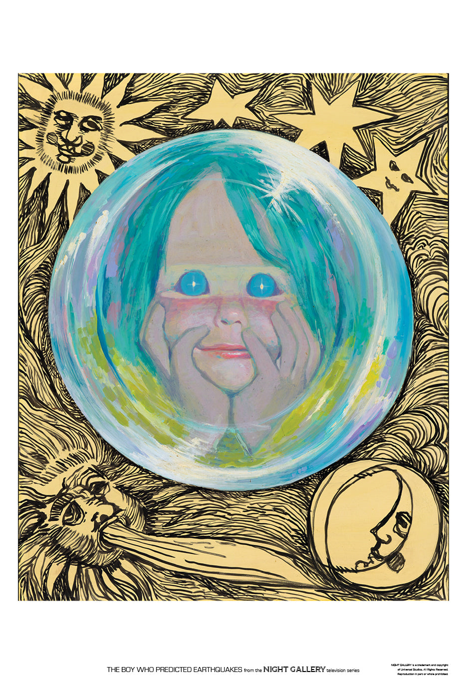 The Boy Who Predicted Earthquakes – 13" x 19" Print