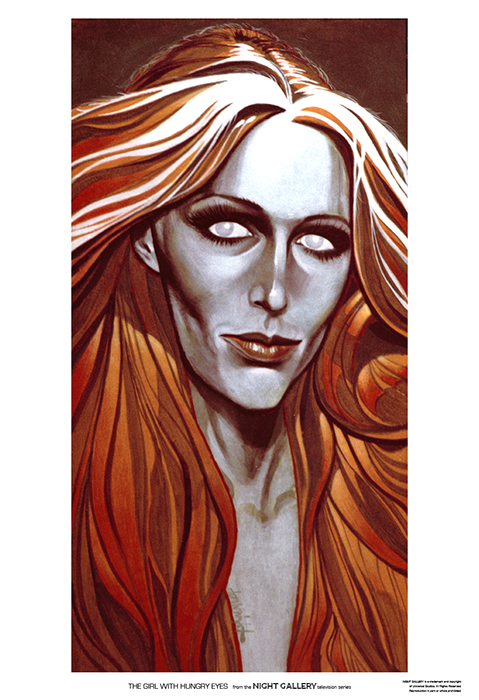 The Girl with Hungry Eyes – 13" x 19" Print